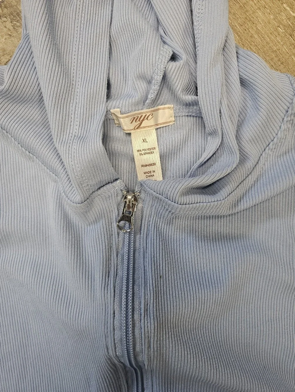 Light Blue Short Sleeve Hoodie and Drawstring Shorts Set